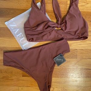 Zaful high waist bikini